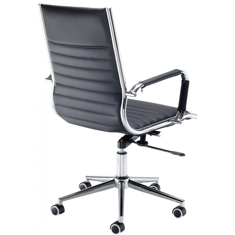 Batley Medium Back Leather Office Chair